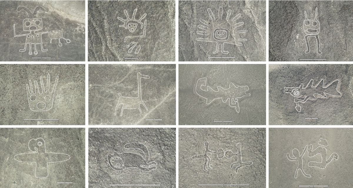 IA identifica 303 desenhos de Nazca até então desconhecidos no Peru
