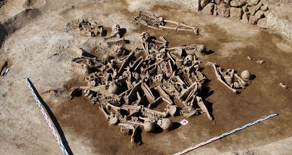Sepultura de massa antiga cheia de guerreiros Han encontrados na Mongólia