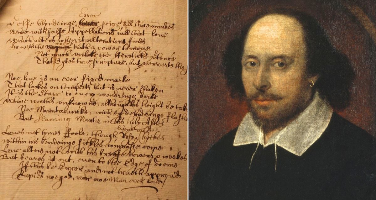 Soneto manuscrito de Shakespeare descoberto na Biblioteca Oxford