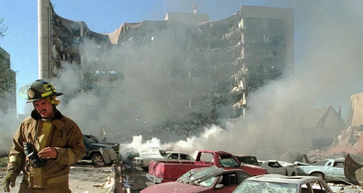 Dentro do bombardeio de Oklahoma City, que matou 168 pessoas