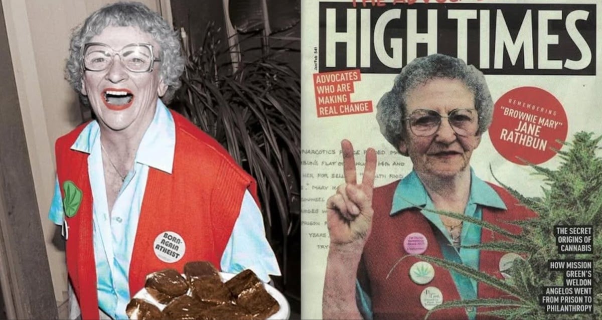 Mary Jane Rathbun, a ativista da maconha conhecida como 'Brownie Mary'