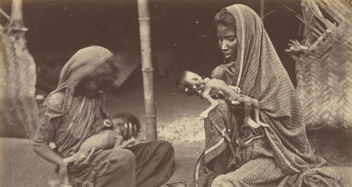 Dentro da horrível fome de Madras de 1876-1878
