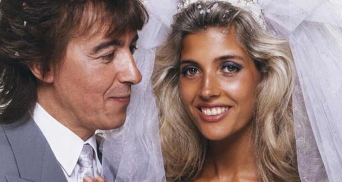 Mandy Smith, a jovem noiva do baixista de Rolling Stones, Bill Wyman