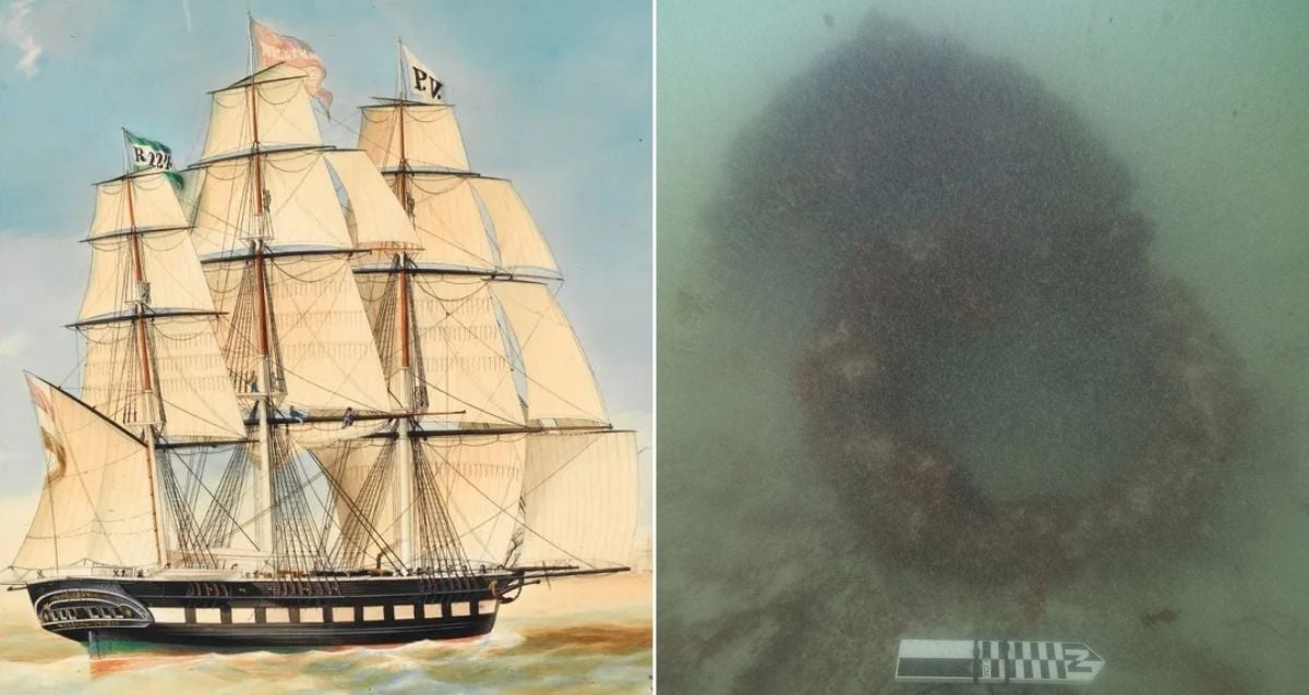 Mergulhadores na Austrália encontram os restos de um naufrágio holandês de 1857