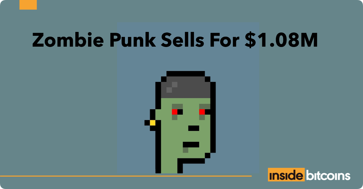 Zombie Punk é vendido por US $ 1,08 milhão