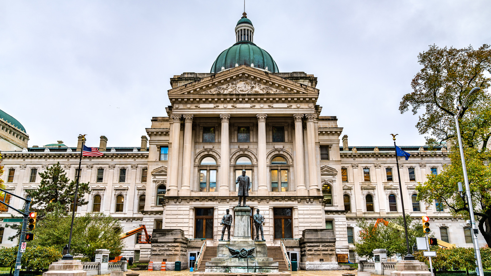 A capital original de Indiana na verdade não era Indianapolis