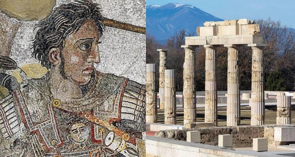 Vergina, a principal capital da Macedônia antiga