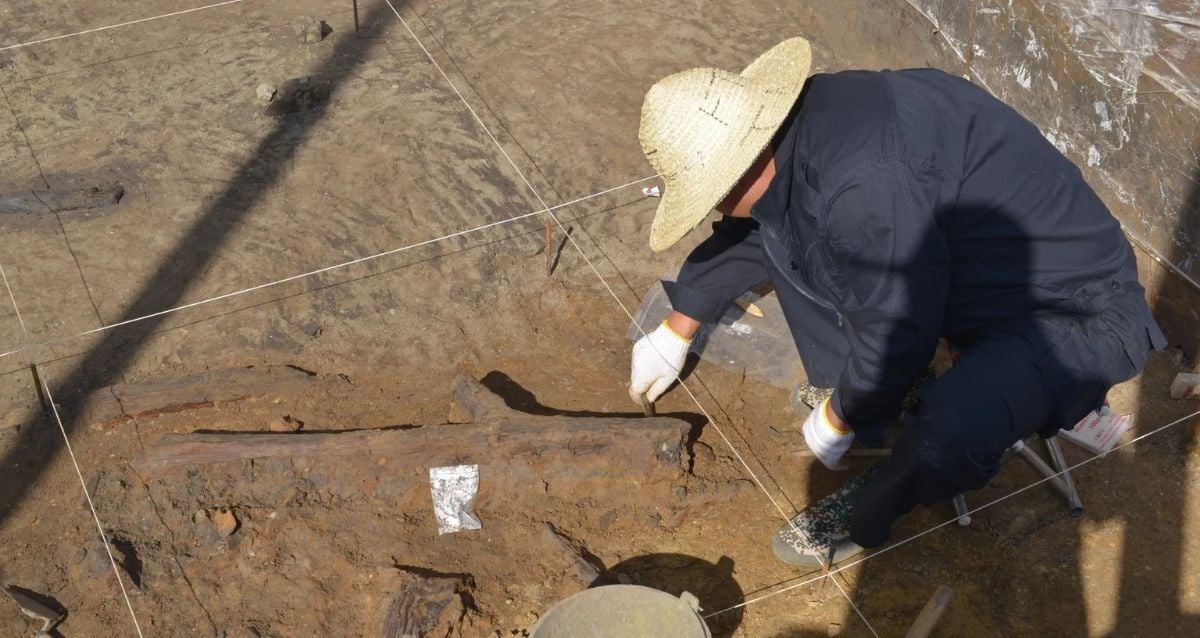 Arqueólogos na China encontram ferramentas de madeira de 300.000 anos