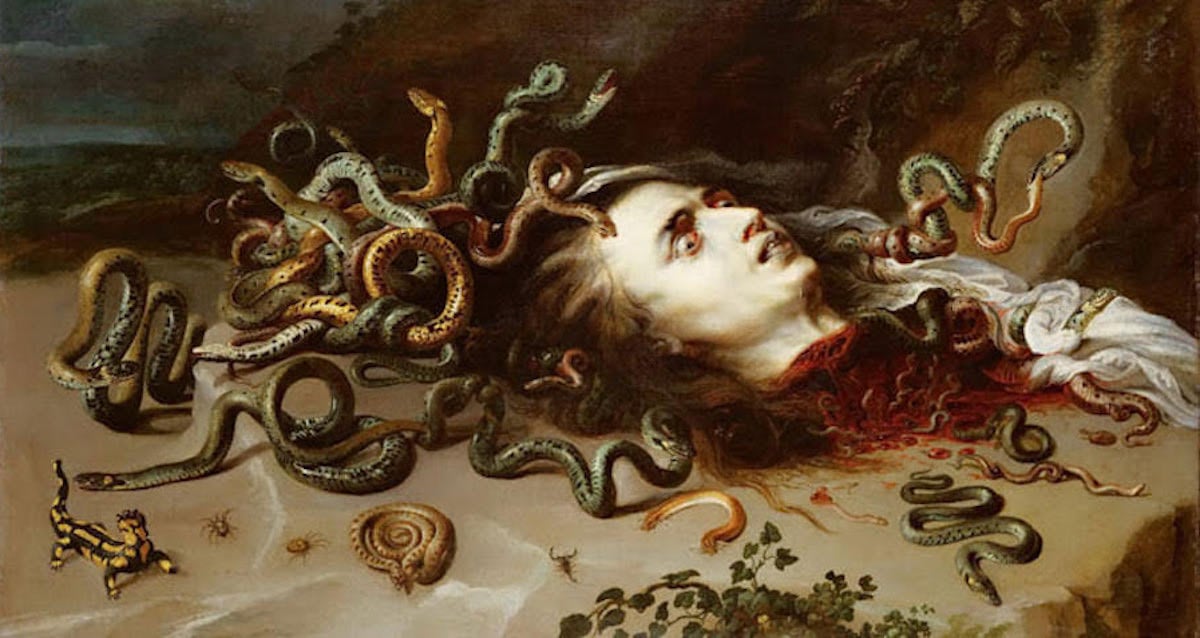 Medusa e suas irmãs monstruosas