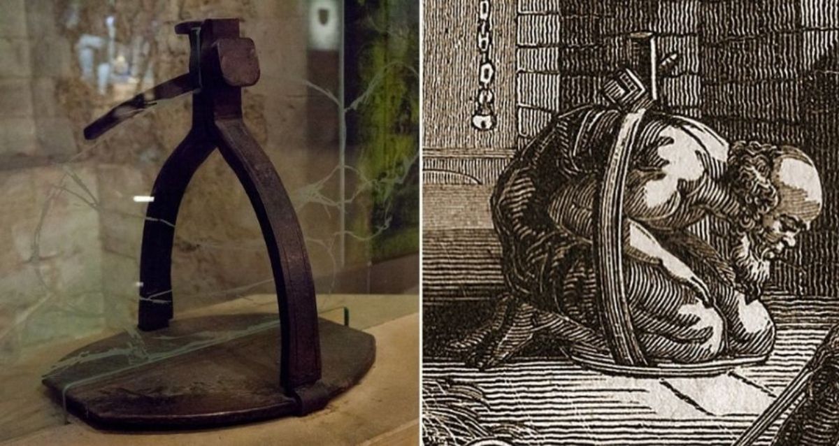 O dispositivo de tortura que esmagou suas vítimas