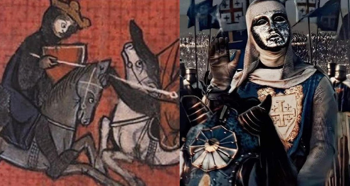 O leposo rei de Jerusalém durante as Cruzadas