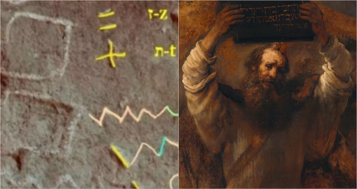 O pesquisador afirma ter encontrado a assinatura de Moisés no Egito