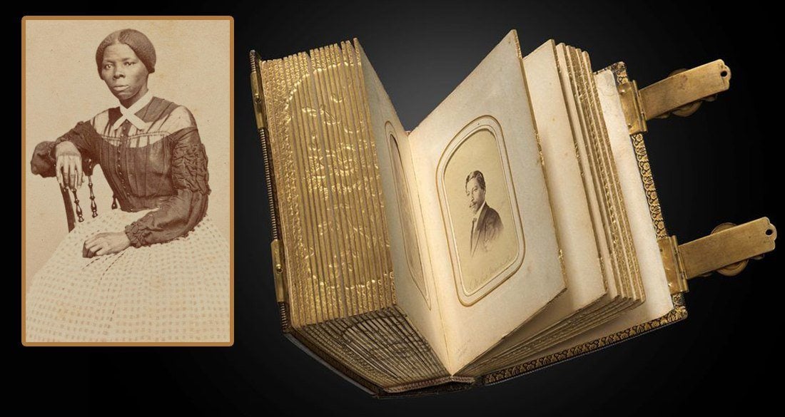 Retrato de Harriet Tubman descoberto no álbum de um abolicionista