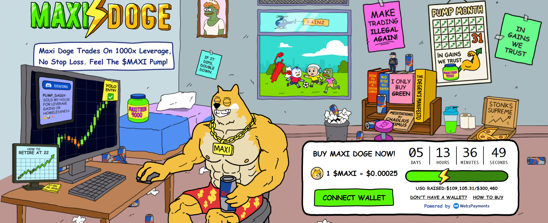 Como comprar Maxi Doge - $ maxi Presale Review 2025