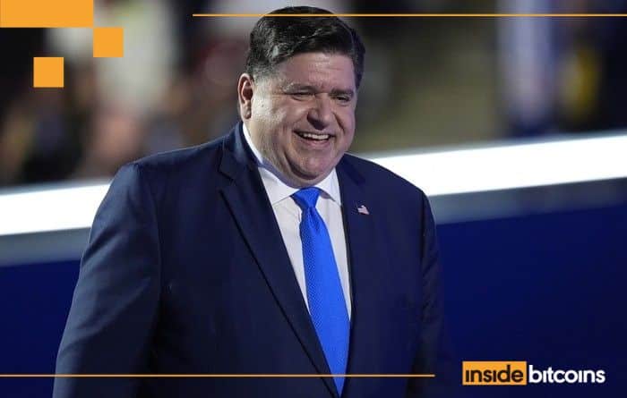 JB Pritzker bate Trump por influência "criptografia mano"