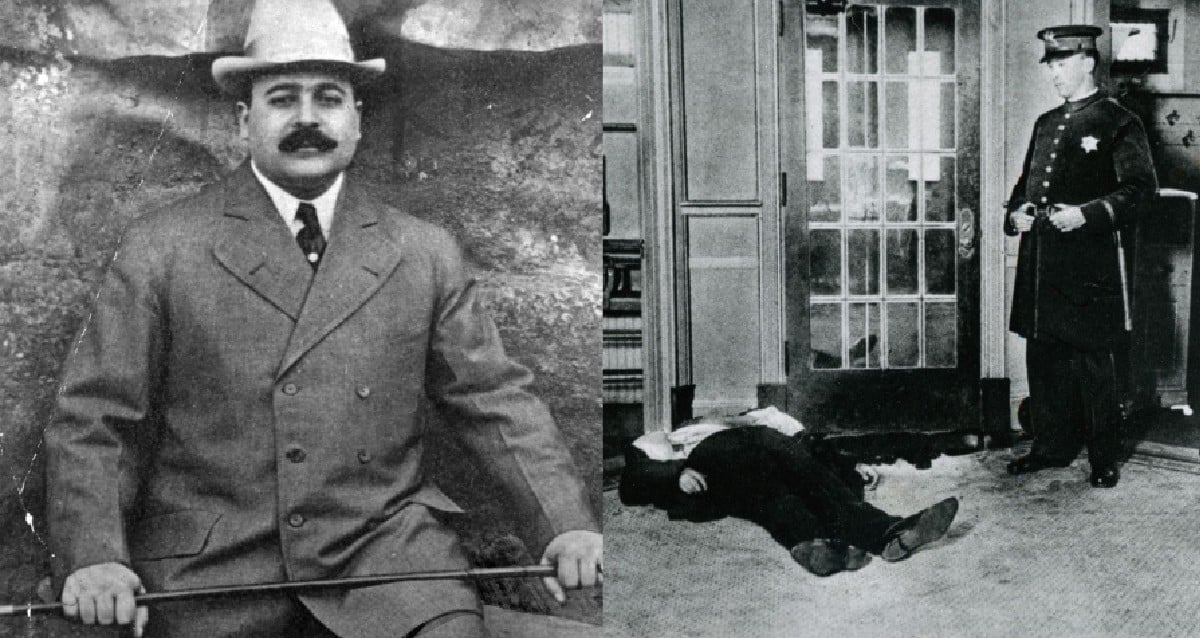 O chefe da máfia de Chicago assassinou em 1920