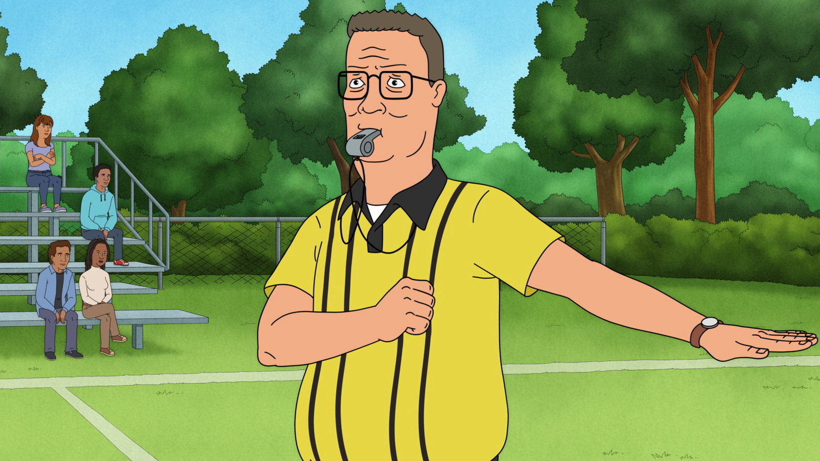 Por que Hank Hill de repente gosta de futebol